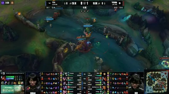 Scout 经常被 Flandre 锁定，双星崔晓君和 Hope 得到了很多分数。 Anyone's Legend 赢得了第一场比赛